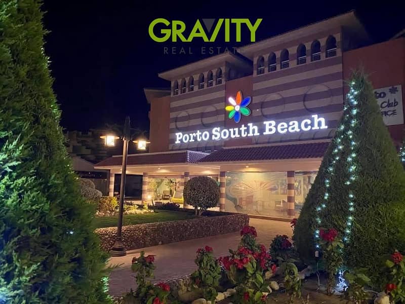 First row beachfront chalet with a 550,000 down payment, next to La Vista and Porto. Super deluxe finished chalet with the best direct sea view in Ain – pohled 2