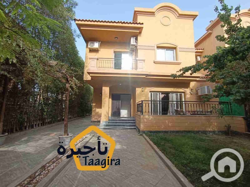 Furnished villa for rent in Al Rehab City 2, New Cairo, 4 bedrooms - Widok 2