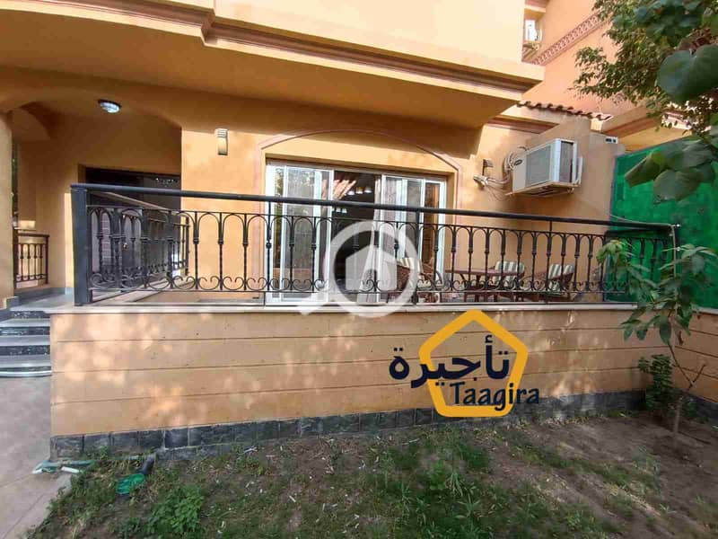 Furnished villa for rent in Al Rehab City 2, New Cairo, 4 bedrooms - Widok 3