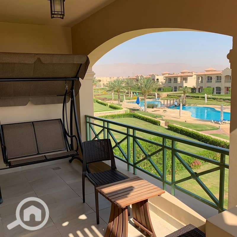 Chalet for sale 5 km after Porto Sokhna + pool View + fully finished in Ain Sokhna, La Vista Village 6 – pohled 2