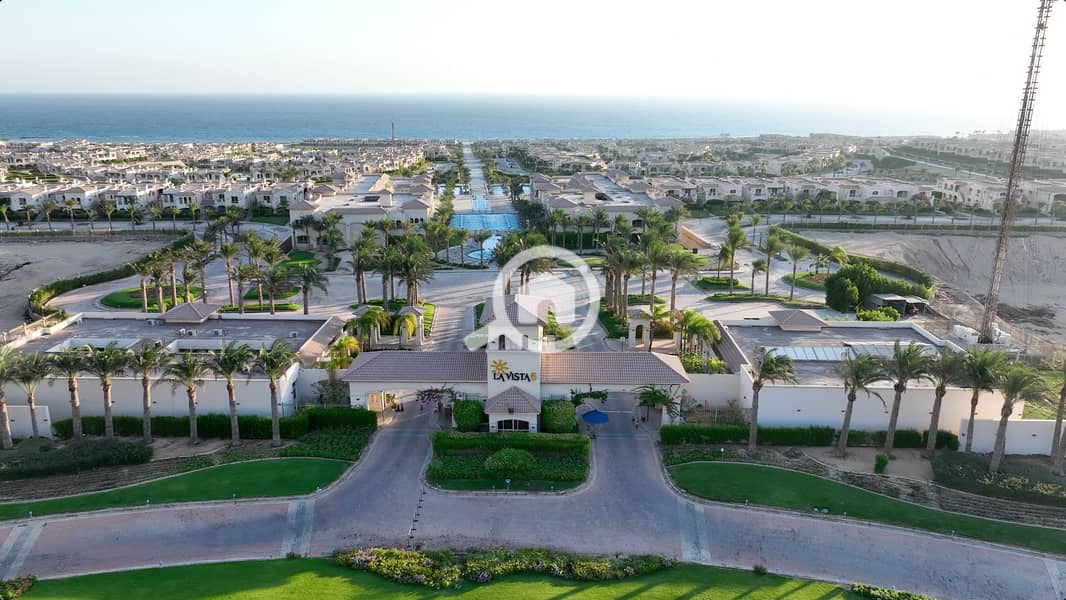 Chalet for sale 5 km after Porto Sokhna + pool View + fully finished in Ain Sokhna, La Vista Village 6 – pohled 6