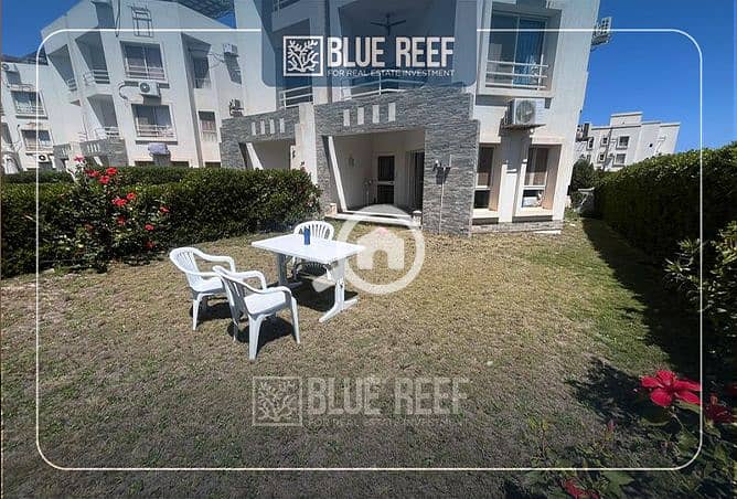 Chalet with garden fully furnished and appliances, ready to move, sea view, close to the sea in Amwaj North Coast - Widok 2