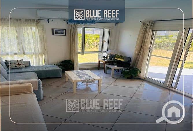 Chalet with garden fully furnished and appliances, ready to move, sea view, close to the sea in Amwaj North Coast - Widok 6