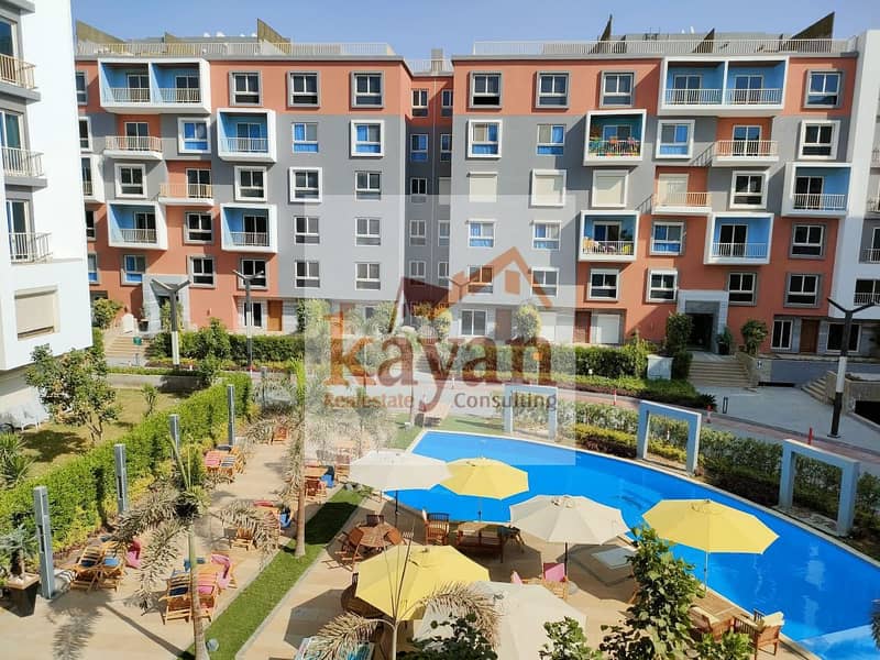 155 sqm Furnished Apartment for Rent in Amorada Compound, next to Hyde Park – Fifth Settlement – pohled 3