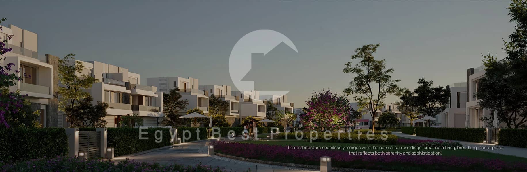 Twin Villa For Sale in El Patio Town La Vista Fully Finished 5% DP Near Delivery - Więcej