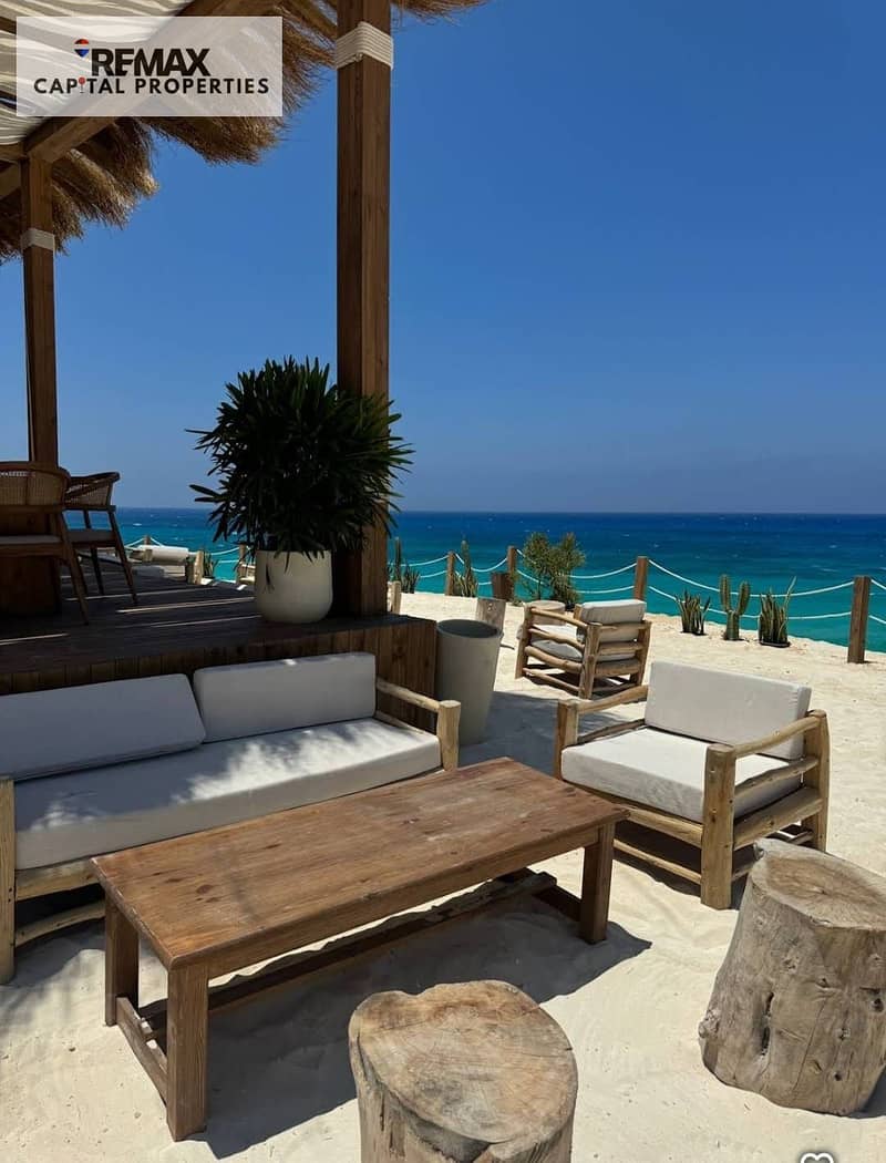 Save 4 million from the official price with a direct view of the lagoon and fully finished, a chalet in Giavera Ras El Hikma, kilometer 190 - North Coast. - Ansicht 4