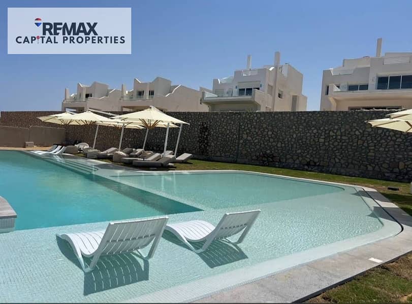 Save 4 million from the official price with a direct view of the lagoon and fully finished, a chalet in Giavera Ras El Hikma, kilometer 190 - North Coast. - Ansicht 5