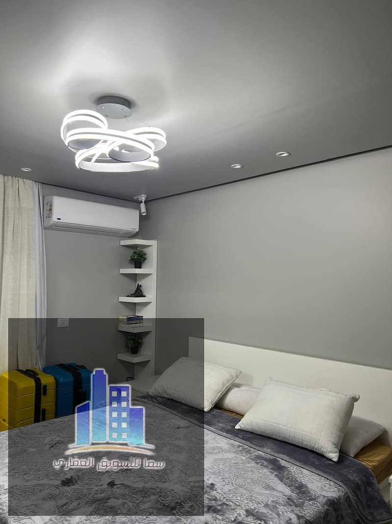 Furnished apartment in Sheraton Airport Ultra Super Lux near City Stars and City Center Al Maza, hotel mattresses and hotel finishing on a main street and close to all services - Widok 3