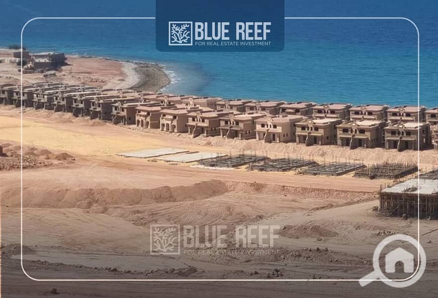 Chalet for sale, ready to move, fully finished, at a special price, with a view of the Al-Sokhna hills. - Widok 4