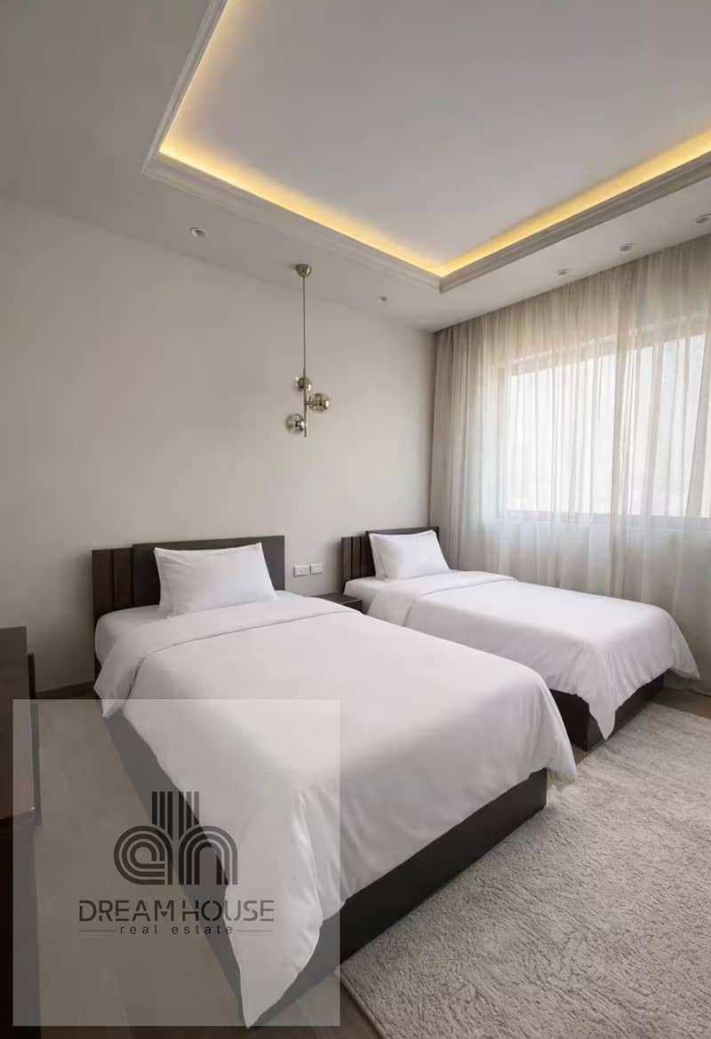 Apartment Fully Finished & Furnished for Sale in Lake View – Prime Location & Open View - Widok 6