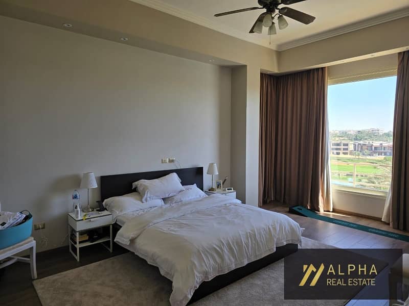 Apartment for rent in Katameya Dunes New Cairo Fifth Settlement near AUC Golden Square golf view luxury furnished - Widok 4