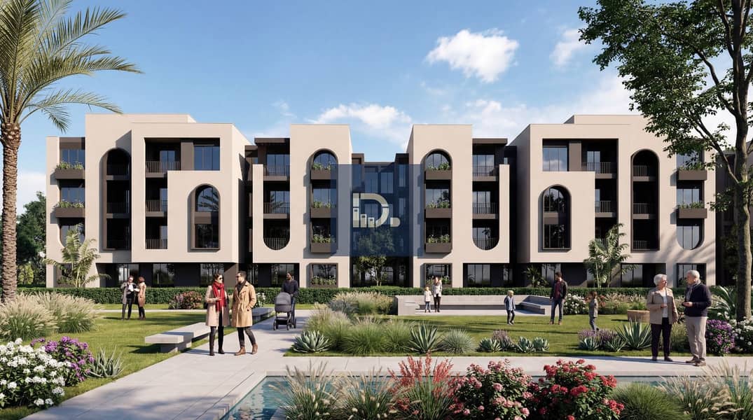Without any introductions | 106m apartment - 2BD in Tamaya Residence in Sheikh Zayed Old | On Al-Nazha Road in front of Al-Rabwa Compound | Installments up to 12 years - Ansicht 3