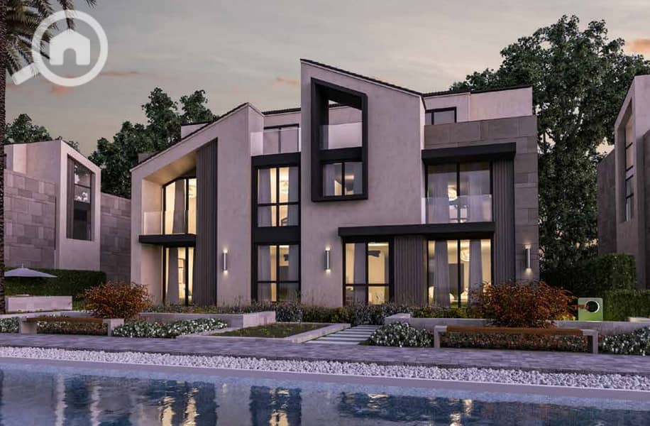 Twin house villa for sale, ready to visit, in Keeva Compound, 6th of October - Więcej