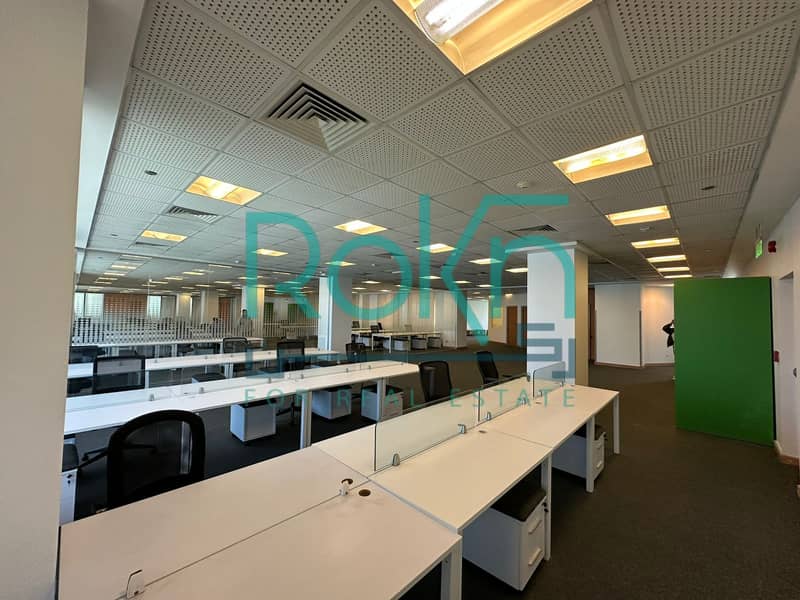 furnished office for rent in smart vilage 1,200 sqm – pohled 3