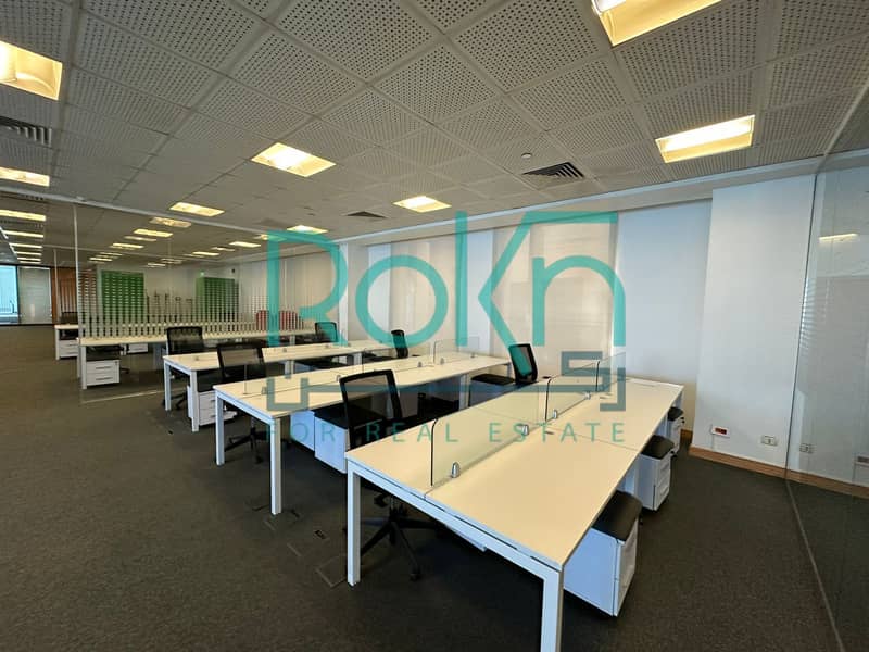 furnished office for rent in smart vilage 1,200 sqm – pohled 4