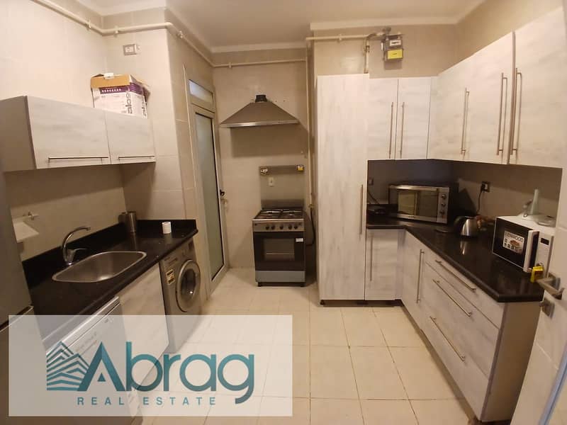 Apartment for rent, 154 sq m, two bedrooms, furnished and air-conditioned, Palm Parks compound, October - Widok 5