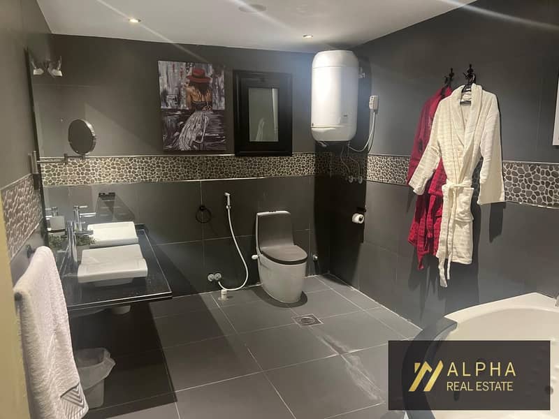 Fully furnished villa for rent in Sunrise Compound New Cairo 4 bedrooms nanny room roof room 3 bathrooms luxury finishing prime location family home - Widok 4