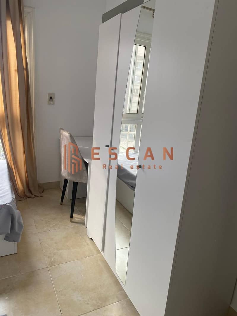 Furnished apartment for rent in the newest phase of Madinaty, B12, super lux finishing, Near services. - Widok 6