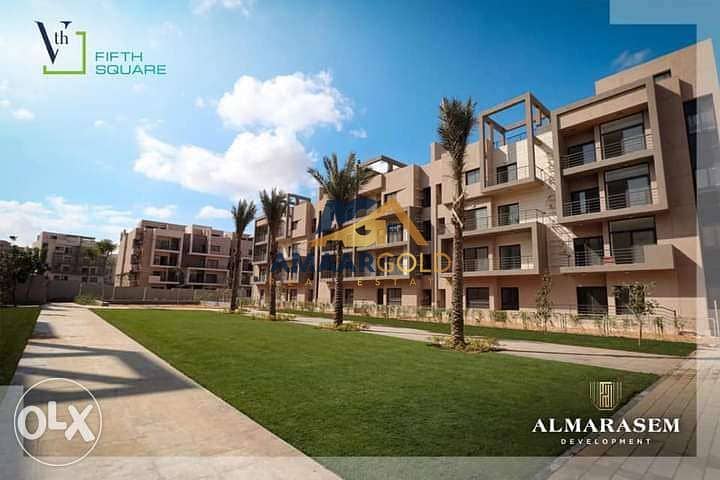 flat for Sale in Fifth Square Al Marasem in new cairo 147 SQM with Installments Until 2030 - Aanzicht 5