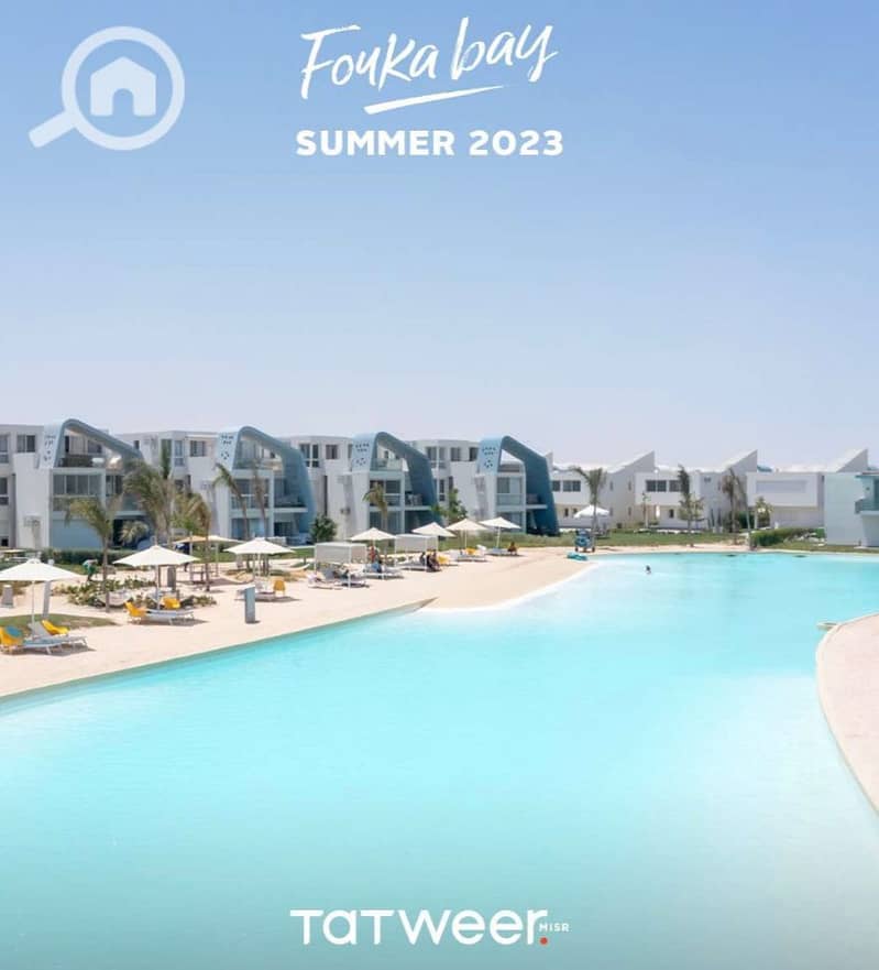 A fantastic opportunity to own a chalet for sale in Fouka Bay Village – North Coast, with an area of 180 meters - Mehr