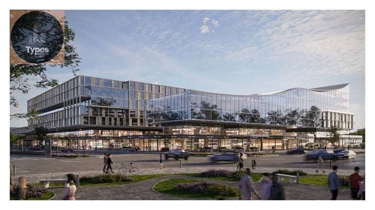 Office for sale in *Sky Ramp Mall - Sheikh Zayed* Area: 102m, prime location (Open View + next to the elevator) - Widok 6