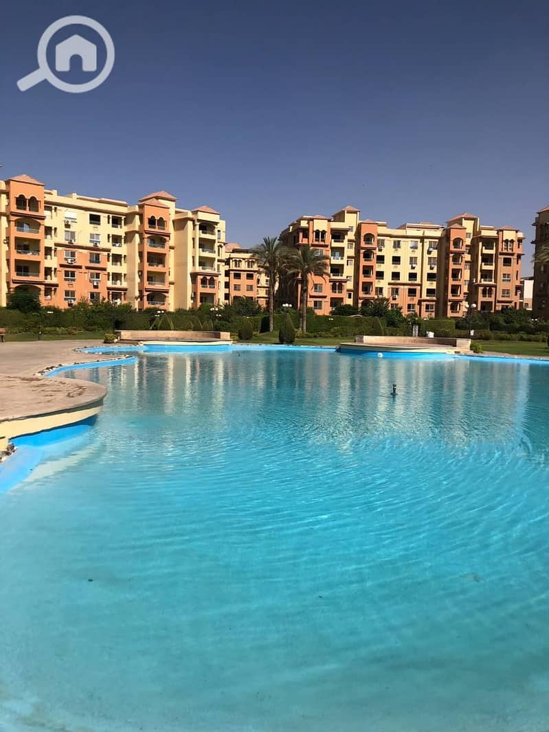Apartment for sale in Rehab October City compound, Al-Nawadi Street, in the Golden Square, October Gardens - Fler