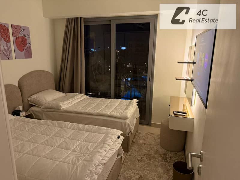 Less than the market price Chalet Resale Immediate Marassi Faya North Coast Direct Lagoon View Fully furnished and modern appliances - Fler