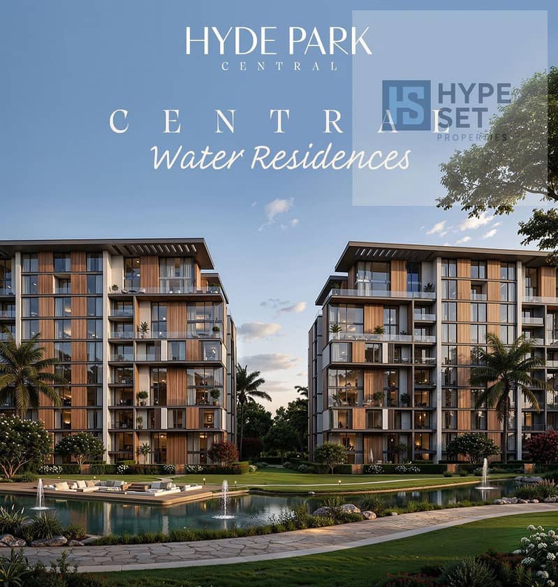 Exclusive launch own your new water villa with 5% downpayment and 10 years instellment in hayde park central in the heart of new cairo - Widok 4