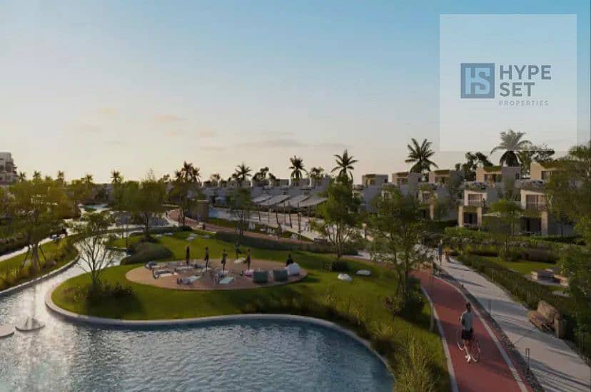 Exclusive launch own your new water villa with 5% downpayment and 10 years instellment in hayde park central in the heart of new cairo - Więcej