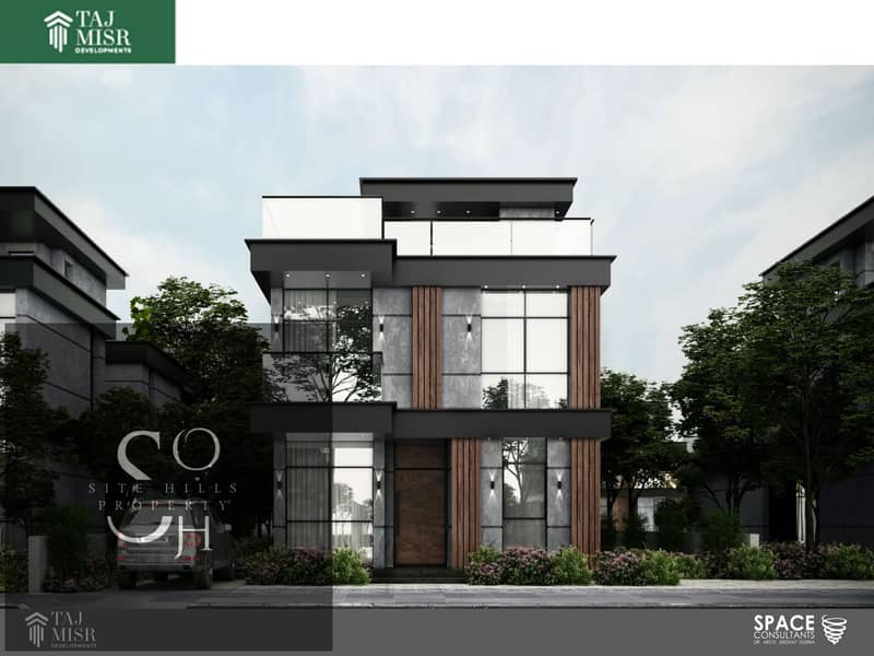 Villa for sale in De Joya New Zayed, continuation of installments, with an area of 354 square meters, prime location. – pohled 3