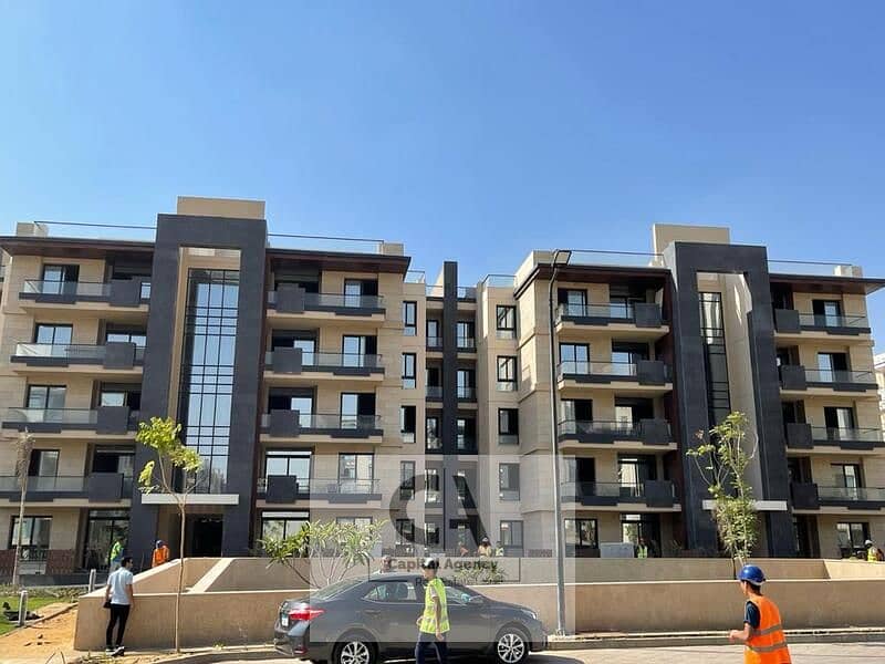 Apartment for sale near the American University in Cairo in Azad Compound in the heart of New Cairo with installments over the longest payment period - Mehr