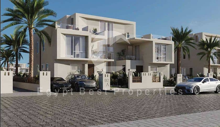 Twin House for sale in Ras El Hikma North Coast Fully Finished - Double View - Ansicht 4