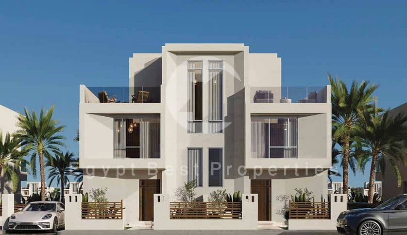 Twin House for sale in Ras El Hikma North Coast Fully Finished - Double View - Ansicht 5