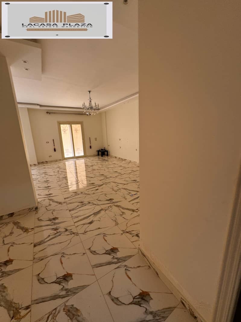 For rent, a vacant apartment in Compound Zayed Heights 250m, 4 rooms, 3 bathrooms, ground floor. - Widok 6