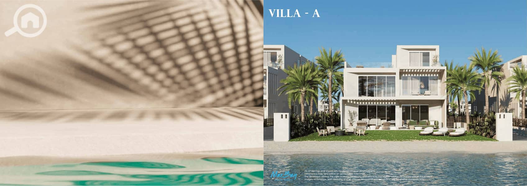 Villa at Chalet Price in Marbay Ras El Hekma by Al Marasem 155 sqm - Widok 4