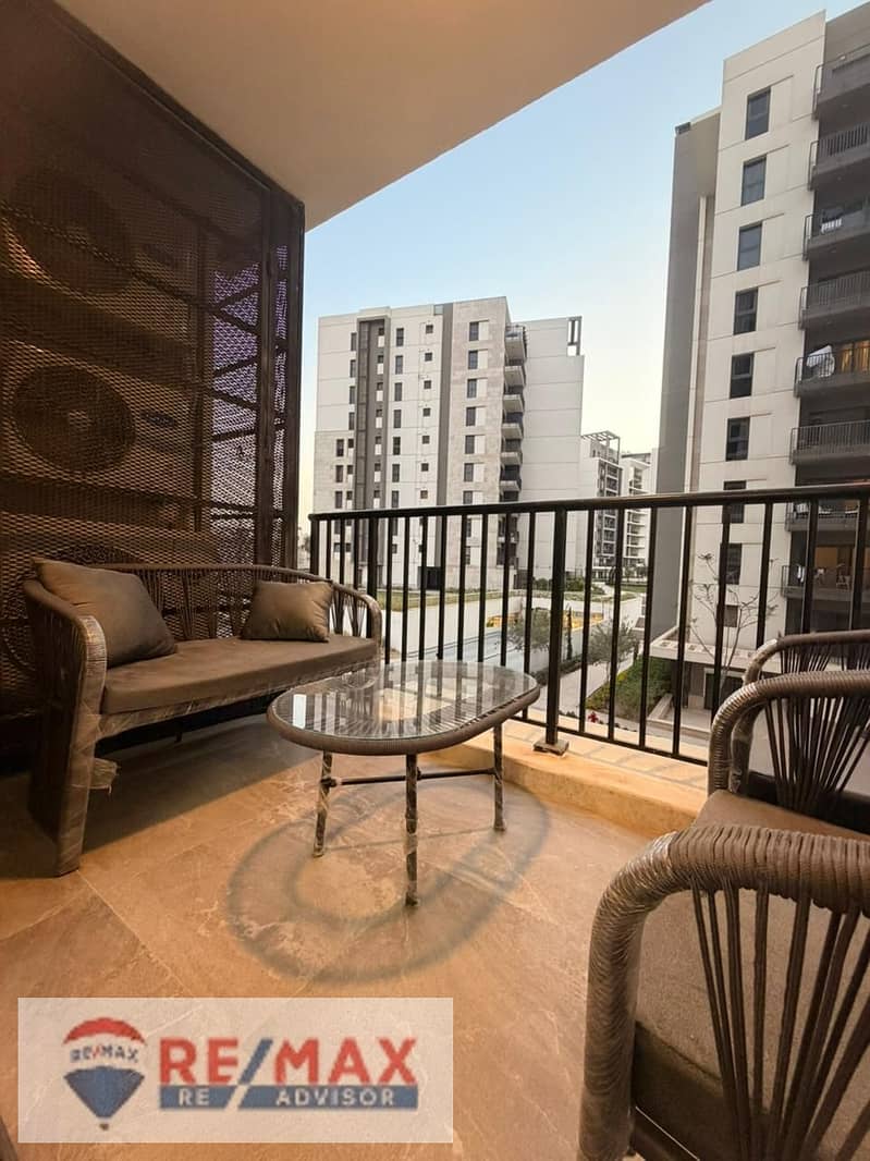 Furnished apartment for rent, high-end furnishings, in Zed West Compound - Sheikh Zayed - Aanzicht 2