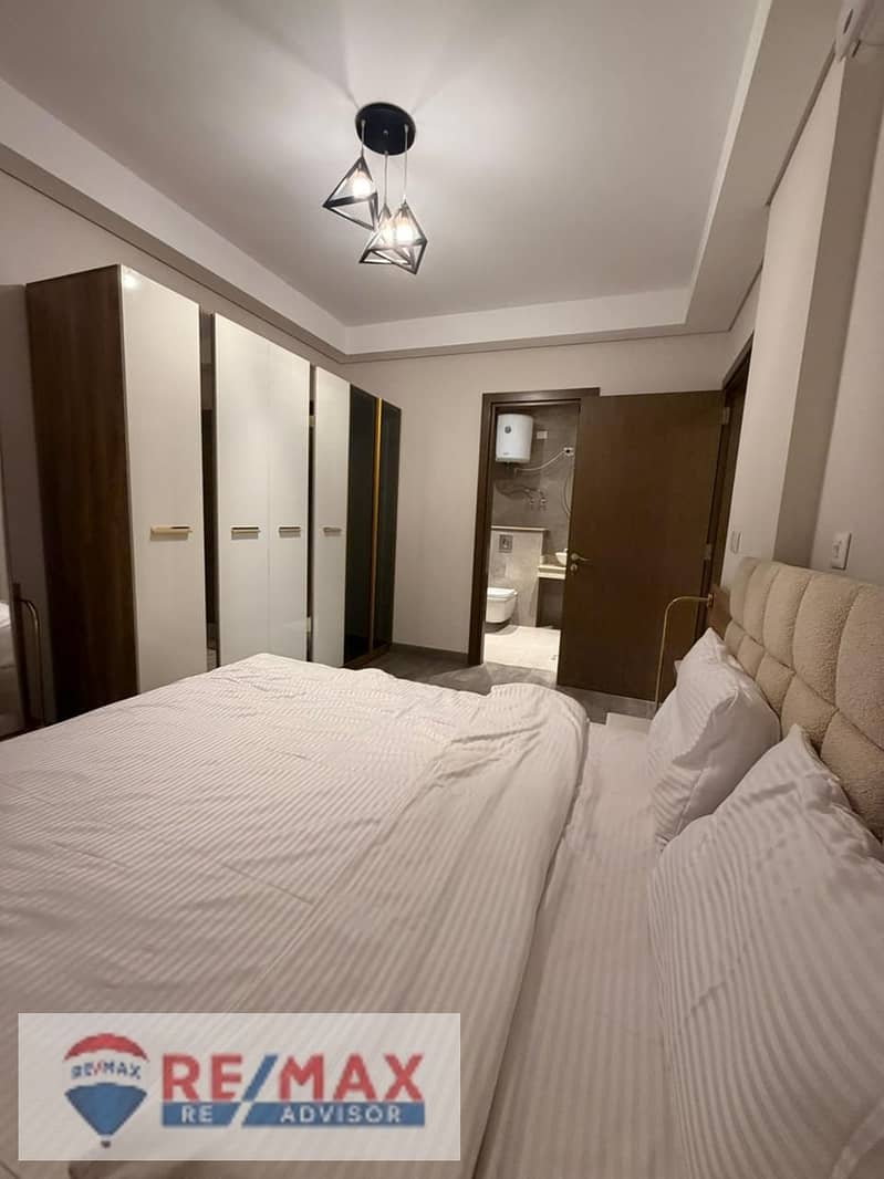 Furnished apartment for rent, high-end furnishings, in Zed West Compound - Sheikh Zayed - Meer