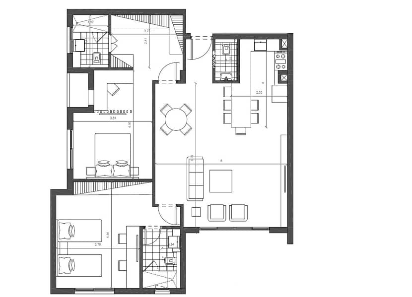 District 5 Apartment (Marakez) - Prime Location + View - Ansicht 3