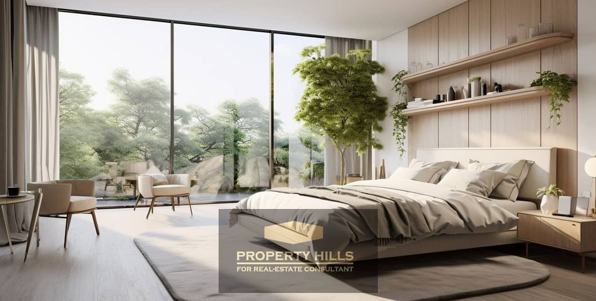 Furnished apartment with hotel services on Dahshour link directly in front of the distinguished neighborhood and the first tourist attraction, next to Swan Lake and First Heights and Rim Residence. - Więcej