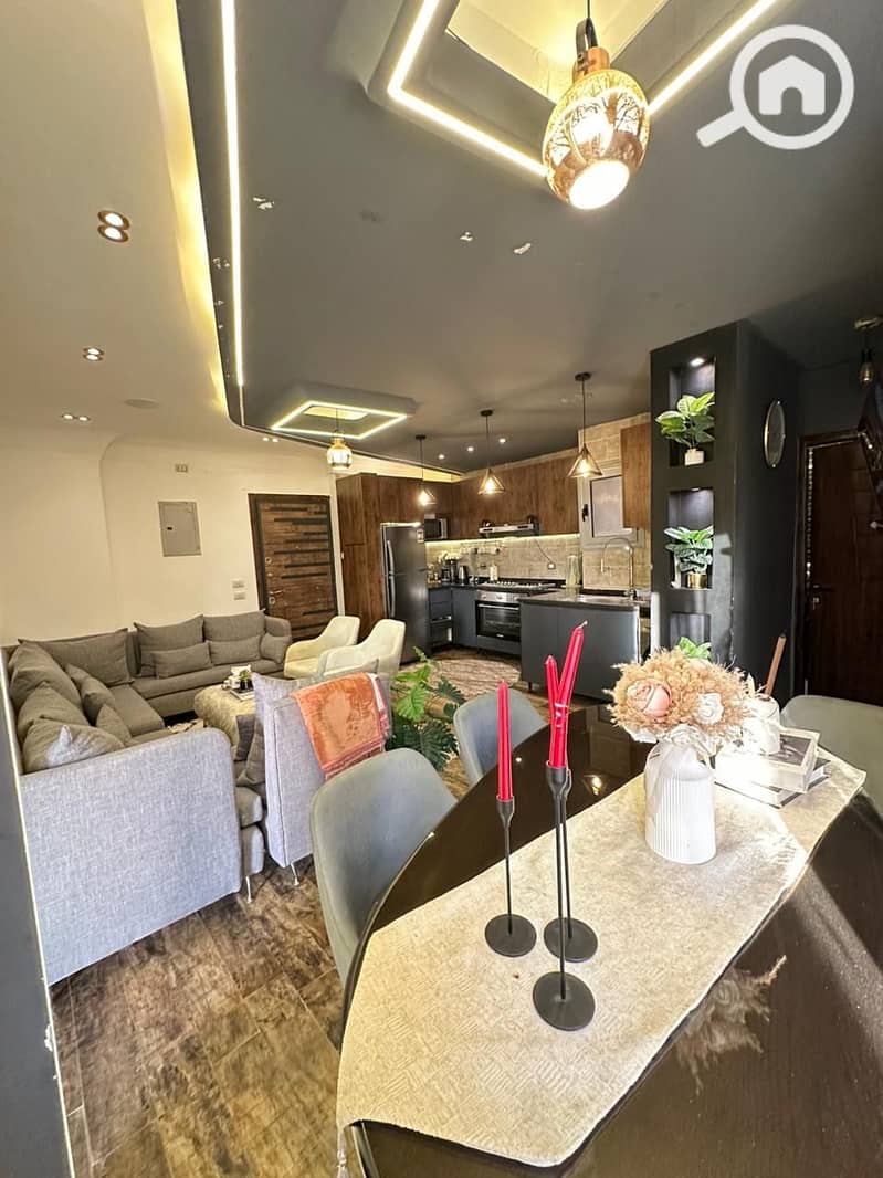 110m Apartment for Sale Cash at Garden City Compound, 6th of October Gardens. Golden Square. Ultra Super Lux. Immediate Delivery. 3,200,000 EGP - Ansicht 2
