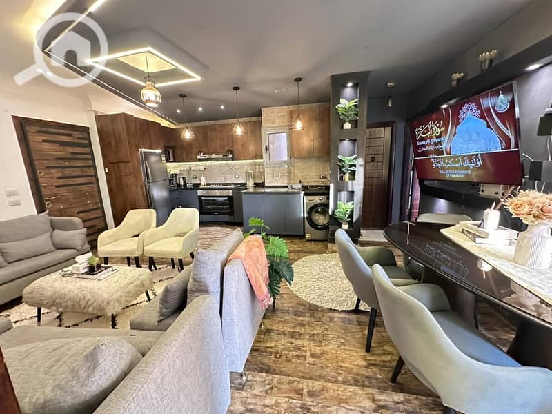 110m Apartment for Sale Cash at Garden City Compound, 6th of October Gardens. Golden Square. Ultra Super Lux. Immediate Delivery. 3,200,000 EGP - Ansicht 3