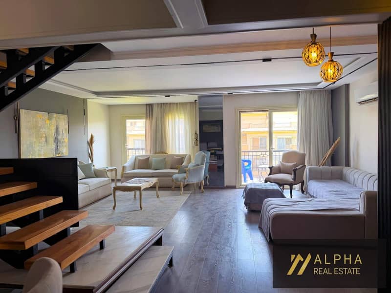Penthouse for Rent in Stone Residence – New Cairo - Widok 3