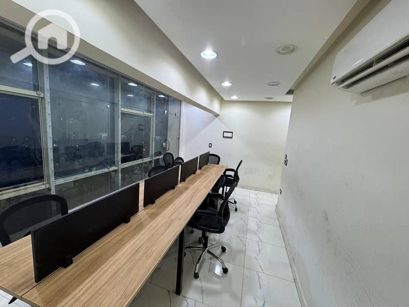 Office for sale 100 square meters with furniture and air conditioning in Saint Fatima Square - Widok 6