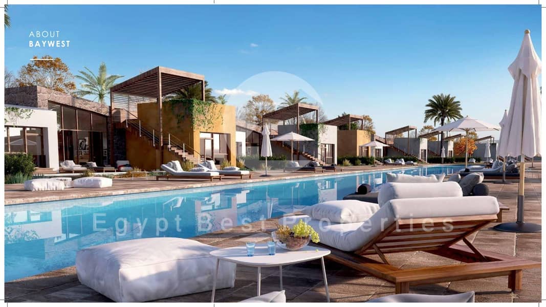 Finished Chalet 2 bed Direct Double View in Soma Bay Ready To Move – pohled 2