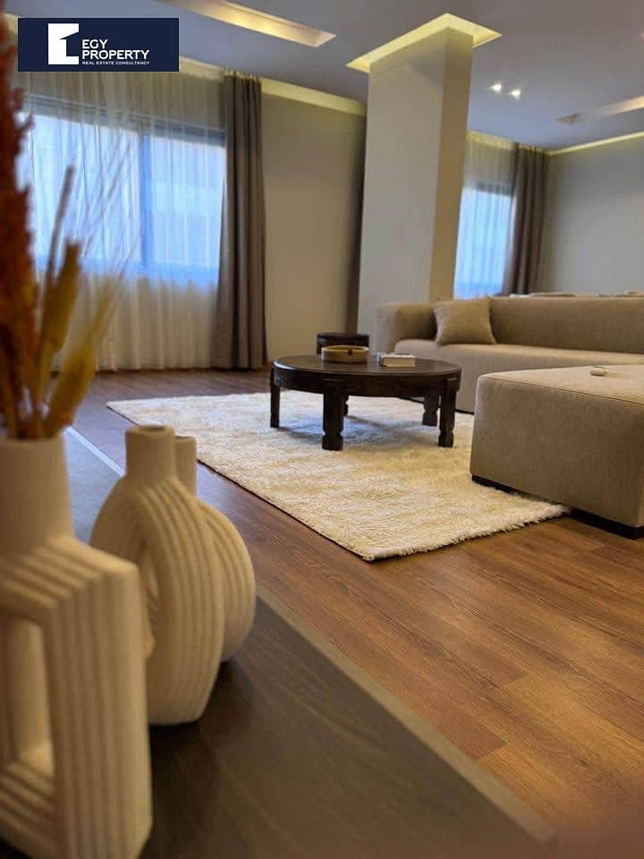 Under Market Price Fully Finished Apartment for sale in The Water Way- New Cairo - Widok 5