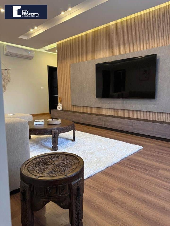 Under Market Price Fully Finished Apartment for sale in The Water Way- New Cairo - Widok 6