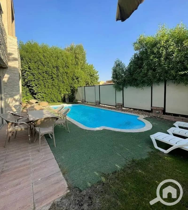Luxury townhouse for sale in Al Shorouk, immediate delivery, with a stunning view of the swimming pool and landscape. - Ansicht 3
