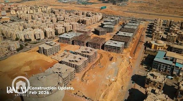 Ground Floor Apartment with Garden for Sale in Palm Capital – El-Shorouq City 18th Month to Deliver| 44sqm Garden| Club Side| Ready For Viewing with - Więcej