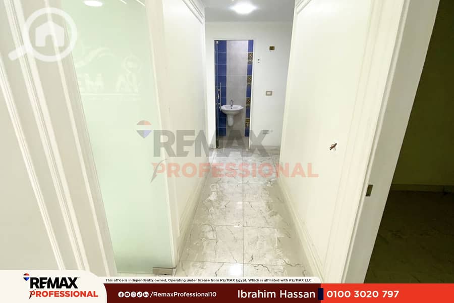Open view prime location administrative office for rent in Smouha (off Zaki Ragab Street) – pohled 6