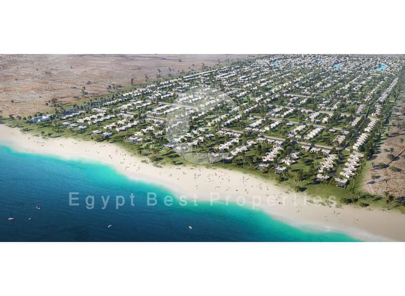 3Bed Apartment for sale with a direct lagoon view 5% down payment in SILVER SANDS North Coast - Widok 6